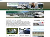 Alaska Motorhome | Alaska RV Rental | RV Rental Alaska | AK