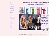 Janice Tucker Rhoda - ABCs of Strings Homepage - Carl Fischer Music Janice Tucker Rhoda - ABCs of Strings Homepage - Carl Fischer Music