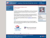 Academy of Business Disciplines Journal