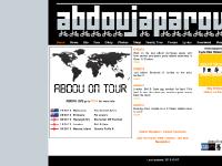 abdou.co.uk Tour, Diary, Photos abdou.co.uk Tour, Diary, Photos