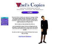 abelscopies.com Copying & Printing, Course Packets, Binding Services abelscopies.com Copying & Printing, Course Packets, Binding Services