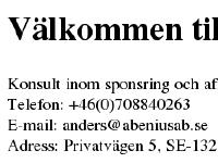 statistik för abeniusab - Anders Abenius AB statistik för abeniusab - Anders Abenius AB