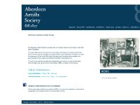 Aberdeen Artists Society website Aberdeen Artists Society website