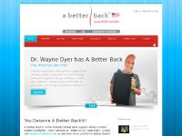 abetterback.com relieve back pain, natural cures for back pain, chronic back pain treatment