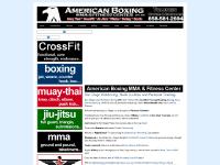 San Diego Boxing, Muay Thai, Kickboxing, Jiu Jitsu, MMA, CrossFit and Personal Training