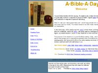 abibleaday.com read bible through in a year, bible reading, daily scripture reading