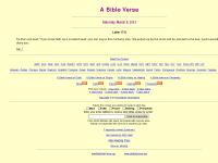 A Bible Verse A Bible Verse
