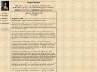 abigailadams.org Adams, Abigail Adams, John Adams