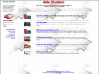 Security shutters - a major deterrent to vandals,burglars Security shutters - a major deterrent to vandals,burglars