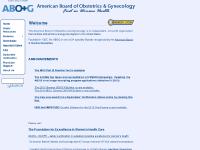 abog.org American Board of Obstetrics and Gynecology, ABOG, obstetrics