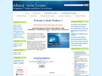 Windows 7 Help & How-to Articles - About-Win7.com Windows 7 Help & How-to Articles - About-Win7.com