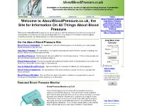 High Blood Pressure | Information | AboutBloodPressure.co.uk