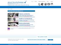 aboutbrachytherapy.com Patients, Healthcare professionals, English aboutbrachytherapy.com Patients, Healthcare professionals, English