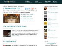 aboutcatholics.com catholic beliefs, catholic doctrines, catholicism