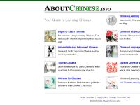Learn Chinese Easy and Right - AboutChinese.info Learn Chinese Easy and Right - AboutChinese.info
