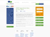 Essay Topics, Research Paper Topics, Speech Topics and Debate Topics - AboutTopics.com Essay Topics, Research Paper Topics, Speech Topics and Debate Topics - AboutTopics.com