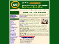 Albuquerque Sign Print (294-7446) Specializes in Political Signs, Banners, Auto Magnetics and Real Estate Signs. Albuquerque Sign Print (294-7446) Specializes in Political Signs, Banners, Auto Magnetics and Real Estate Signs.