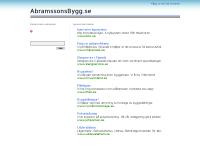 abramssonsbygg.se Värmepellets?, Dennis kakel, Statliga upphandlingar?