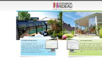 Abri piscine Rideau : installation d'abris de piscine (conception, fabrication).