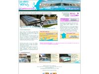 Abripiscine.com, Abris de piscine VENUS : abris piscines telescopiques en verre trempe de securite Abripiscine.com, Abris de piscine VENUS : abris piscines telescopiques en verre trempe de securite