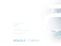 absolut creative - site coming soon absolut creative - site coming soon