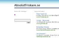 liten absolutfriskare.se skärmbild liten absolutfriskare.se skärmbild