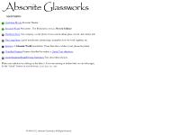 absonite.com Absonite, Absonite Glass, Absonite Glassworks absonite.com Absonite, Absonite Glass, Absonite Glassworks