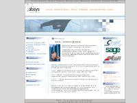 absys.net informatique de gestion, Téléphonie, réseaux d'entreprise absys.net informatique de gestion, Téléphonie, réseaux d'entreprise