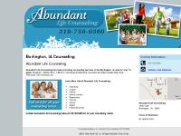 Counseling Burlington, IA - Abundant Life Counseling 319-750-0360 Counseling Burlington, IA - Abundant Life Counseling 319-750-0360