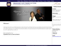 Abundant Life Church of Erie Home Abundant Life Church of Erie Home