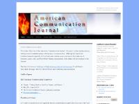 | The Official Peer-Reviewed Journal of the American Communication Association | The Official Peer-Reviewed Journal of the American Communication Association