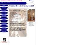 Introduction to ACA-Apex Ltd - and news items.