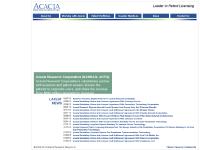 acaciatechnologies.com People, Working with Acacia, Why use Acacia acaciatechnologies.com People, Working with Acacia, Why use Acacia