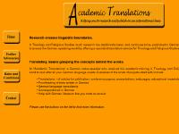 Academic Translations - Home Academic Translations - Home