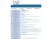 AAUP Journal of Academic Freedom | Main Page