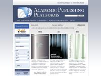 academicpublishingplatforms.com Editors and publishers, Researchers, Knowledge Promotion Network academicpublishingplatforms.com Editors and publishers, Researchers, Knowledge Promotion Network