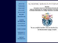 Academic Services International Academic Services International