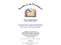 Academie de Montessori - Jacksonville, FL Academie de Montessori - Jacksonville, FL