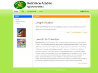 Acadien - Location de logement appartement hotel - salon de provence