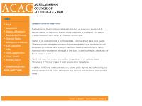 acag.org.au Statements of Principle, Research Papers, Submissions to Inquiries acag.org.au Statements of Principle, Research Papers, Submissions to Inquiries