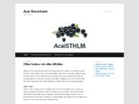 ACAI STOCKHOLM ACAI STOCKHOLM