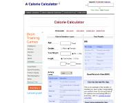 acaloriecalculator.com Calorie Calculator, Calories Burned Calculator, Calories in Food