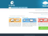 Acapela Group - Voice as a Service Acapela Group - Voice as a Service