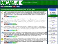 The home of efficient programs | ACAPsoft - For software As Compact As Possible