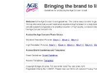 Age Concern Brand Guidelines Age Concern Brand Guidelines