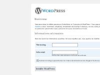 WordPress » Installation