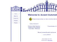 Accent Automated Gates - Home Page Accent Automated Gates - Home Page