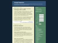 Accept Payments : eCommerce talk for merchants. Accept Payments : eCommerce talk for merchants.