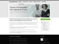 accesomayores25.com Curso de Preparación para la prueba de acceso a la universidad para mayores de 25 años, Acceso a la universidad para mayores de 25 años accesomayores25.com Curso de Preparación para la prueba de acceso a la universidad para mayores de 25 años, Acceso a la universidad para mayores de 25 años