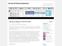Access All Areas Symposium | A symposium on issues in User Generated Content held by the Digital Cultures Research Centre, University of the West of England, Bristol Access All Areas Symposium | A symposium on issues in User Generated Content held by the Digital Cultures Research Centre, University of the West of England, Bristol